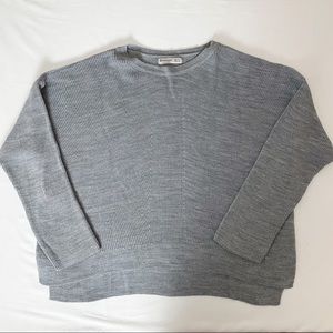 Women’s Gray Sweater Outerwear